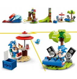 LEGO Sonic 76990 Circuit cu Lansator