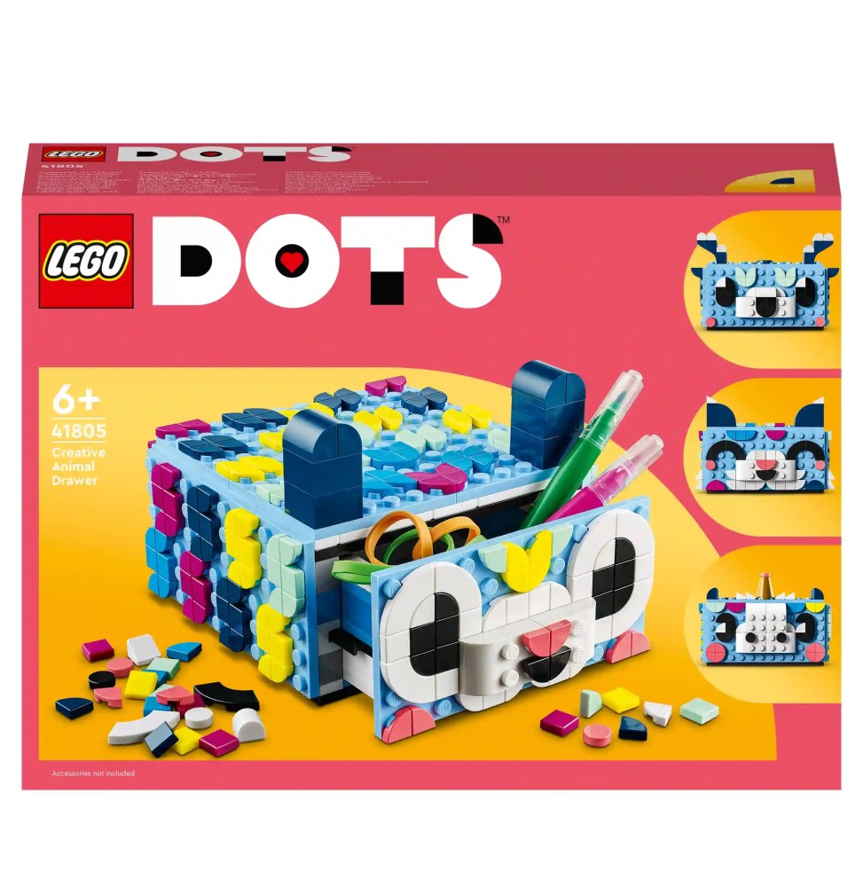 LEGO Dots Kreatywny zwierzak szuflada 41805