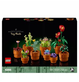 LEGO Icons Small Plants - Set of 758 Pieces