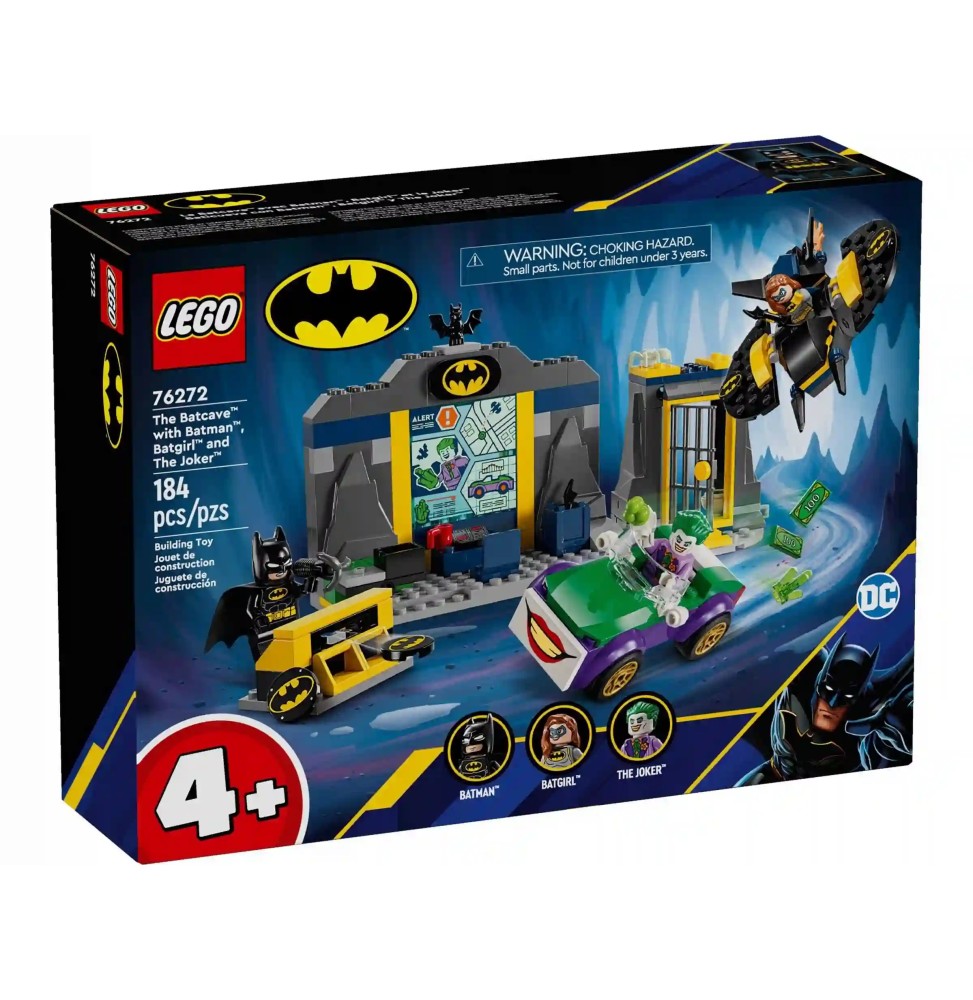 LEGO Batman - Peștera lui Batman cu Joker și Batgirl