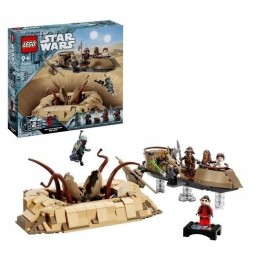 LEGO Star Wars 75396 Barca de desert și gura Sarlacc