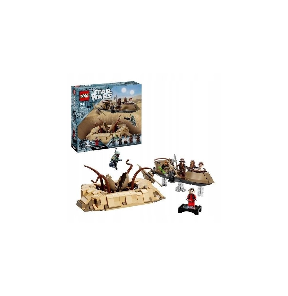 LEGO Star Wars 75396 Barca de desert și gura Sarlacc