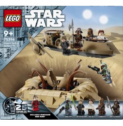 LEGO Star Wars 75396 Barca de desert și gura Sarlacc