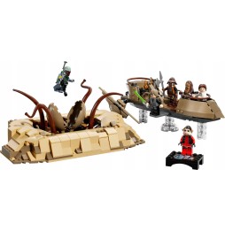 LEGO Star Wars 75396 Barca de desert și gura Sarlacc