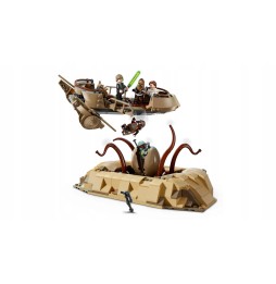 LEGO Star Wars 75396 Barca de desert și gura Sarlacc