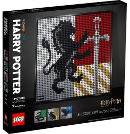 LEGO Art 31201 Harry Potter Herby Hogwartu