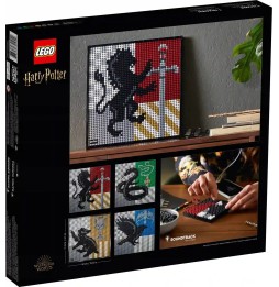 LEGO Art 31201 Harry Potter Herby Hogwartu