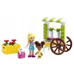 Klocki LEGO Friends Wózek z kwiatami 30413