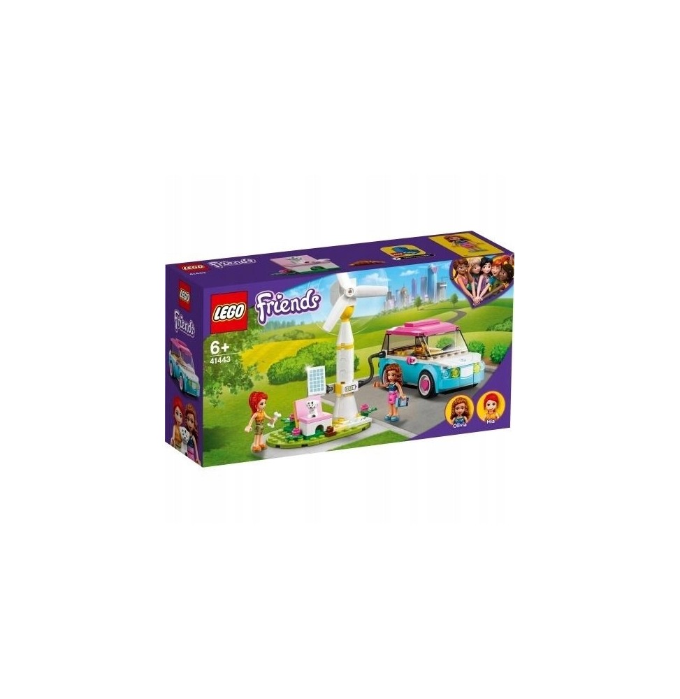 LEGO Friends 41443 Mașina electrică a Oliviei