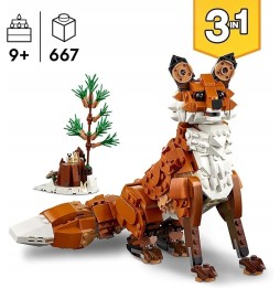 LEGO Creator 3w1 31154 Leśne Zwierzęta