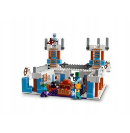 LEGO Minecraft 21186 Castel de gheață - Set pentru copii