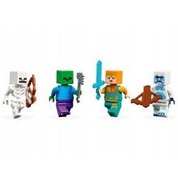 LEGO Minecraft 21186 Ice Castle - Kids Set