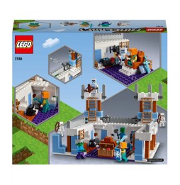 LEGO Minecraft 21186 Castel de gheață - Set pentru copii