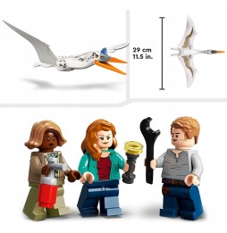 Cărți Lego Jurassic World Kecalkoatl cu avionul