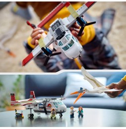 Cărți Lego Jurassic World Kecalkoatl cu avionul