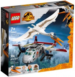 Cărți Lego Jurassic World Kecalkoatl cu avionul