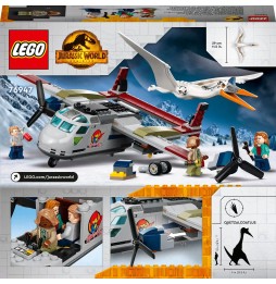 Cărți Lego Jurassic World Kecalkoatl cu avionul