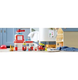 LEGO Duplo 10970 Fire Station and Helicopter