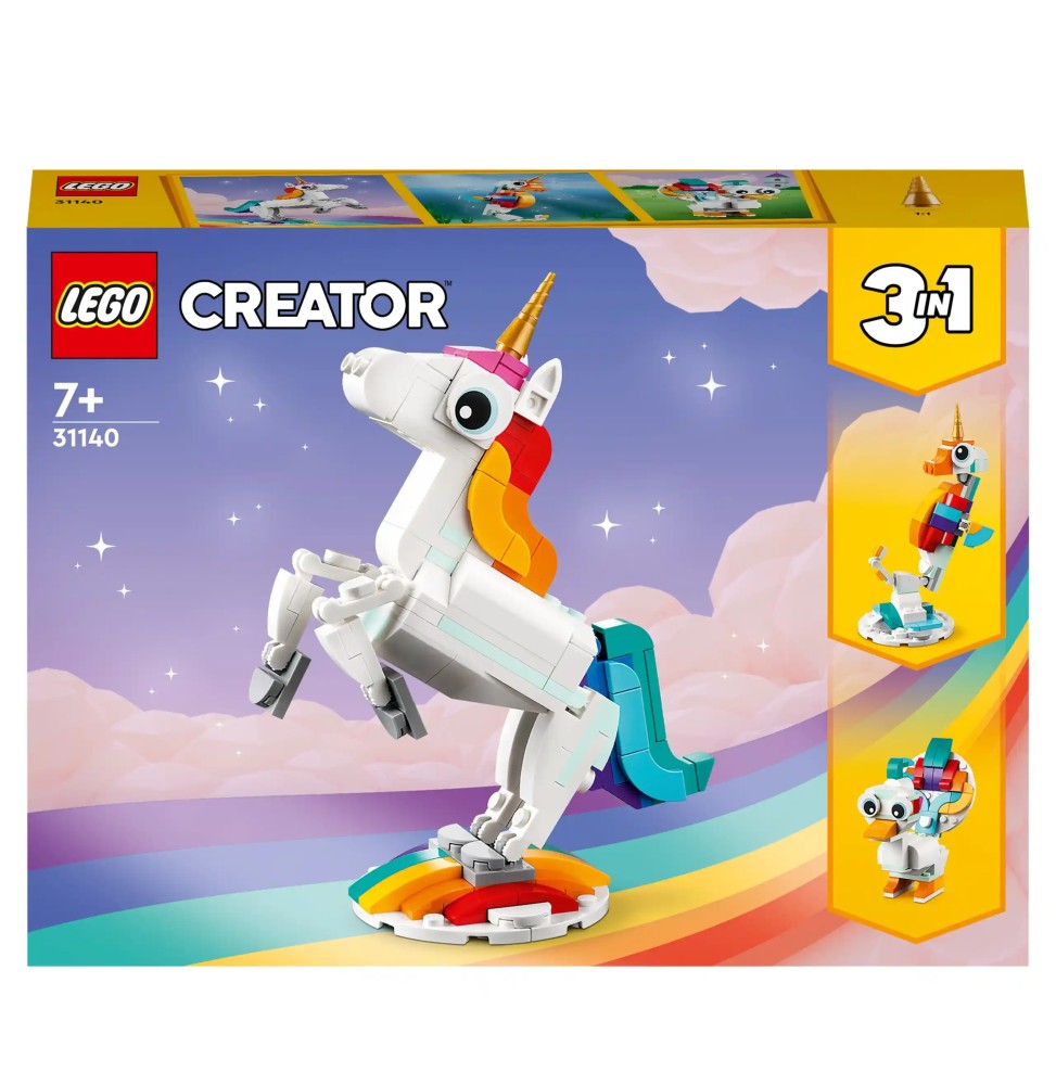 LEGO Magical Unicorn 31140 for Kids 7+