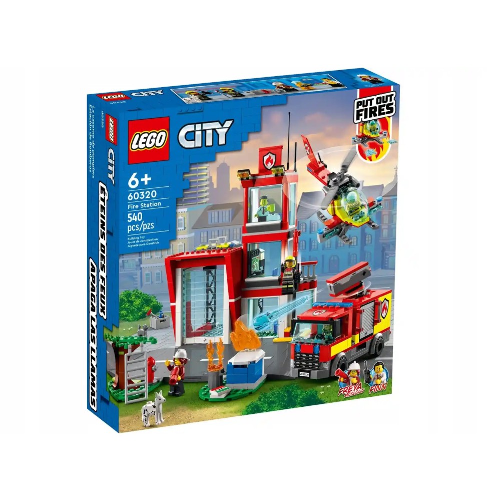 LEGO City 60320 Fire Station 540 Pieces