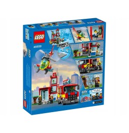 LEGO City 60320 Fire Station 540 Pieces