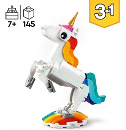 LEGO Magical Unicorn 31140 for Kids 7+