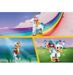 LEGO Unicorn Magic 31140 pentru copii 7+