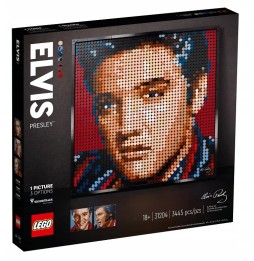 LEGO Art Elvis Presley Regele 31204 set