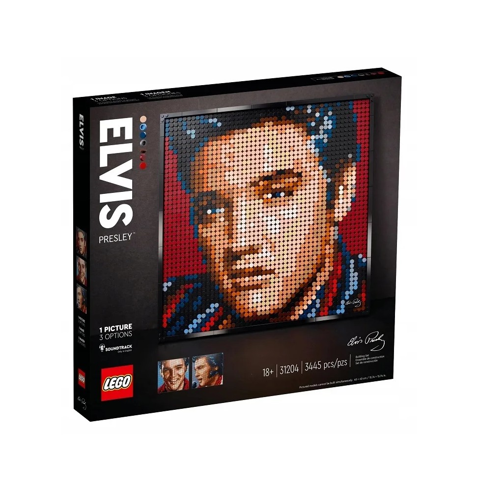 LEGO Art Elvis Presley Regele 31204 set