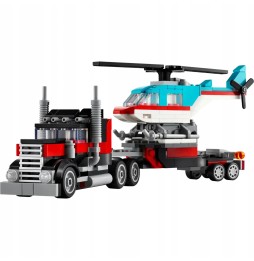 LEGO Creator 3w1 31146 Camion cu elicopter