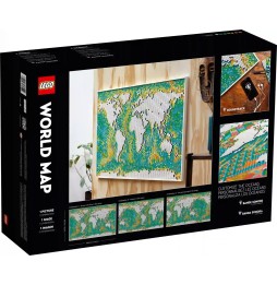 LEGO Art 31203 World Map - Creative Set