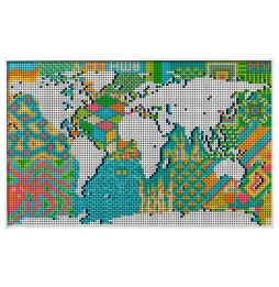 LEGO Art 31203 World Map - Creative Set