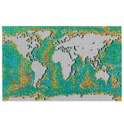 LEGO Art 31203 World Map - Creative Set