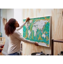 LEGO Art 31203 World Map - Creative Set