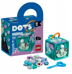 Pandantiv cu narval LEGO Dots 41928