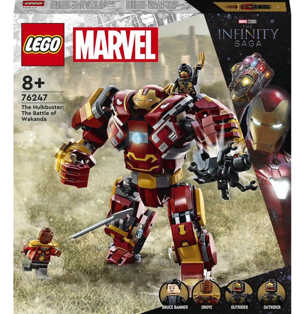 LEGO Super Heroes 76247 Hulkbuster: Bătălia pentru Wakanda