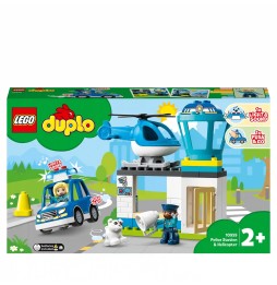 LEGO DUPLO Posterunek policji i helikopter 10959