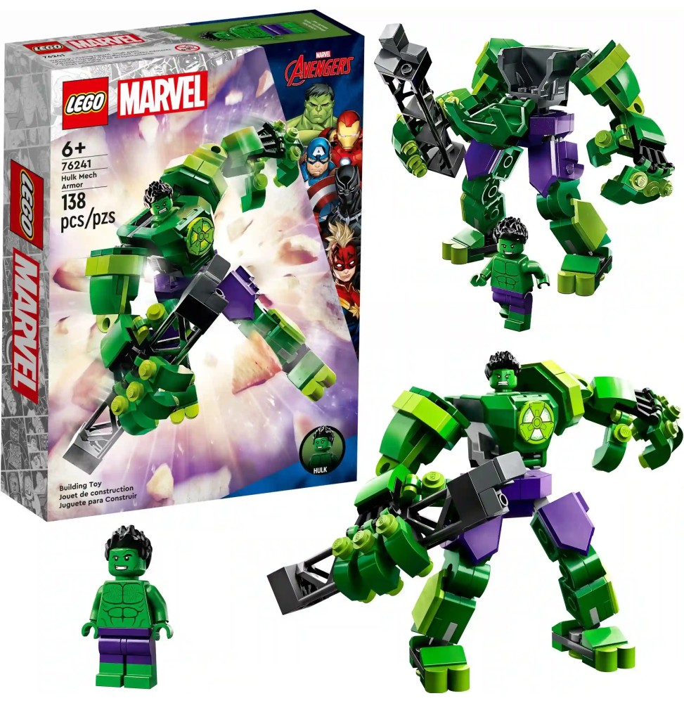 LEGO Hulk's Mechanical Armor 76241