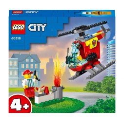 LEGO City 60318 Helikopter strażacki