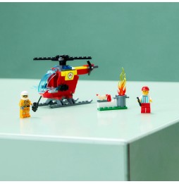 LEGO City 60318 Helikopter strażacki