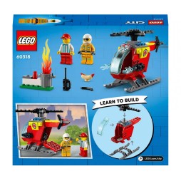 LEGO City 60318 Helikopter strażacki