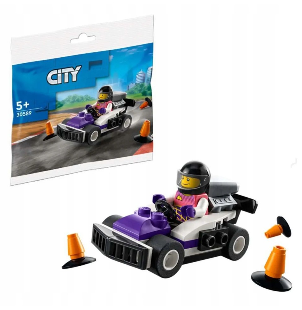 LEGO City 30589 Kart de curse pentru copii