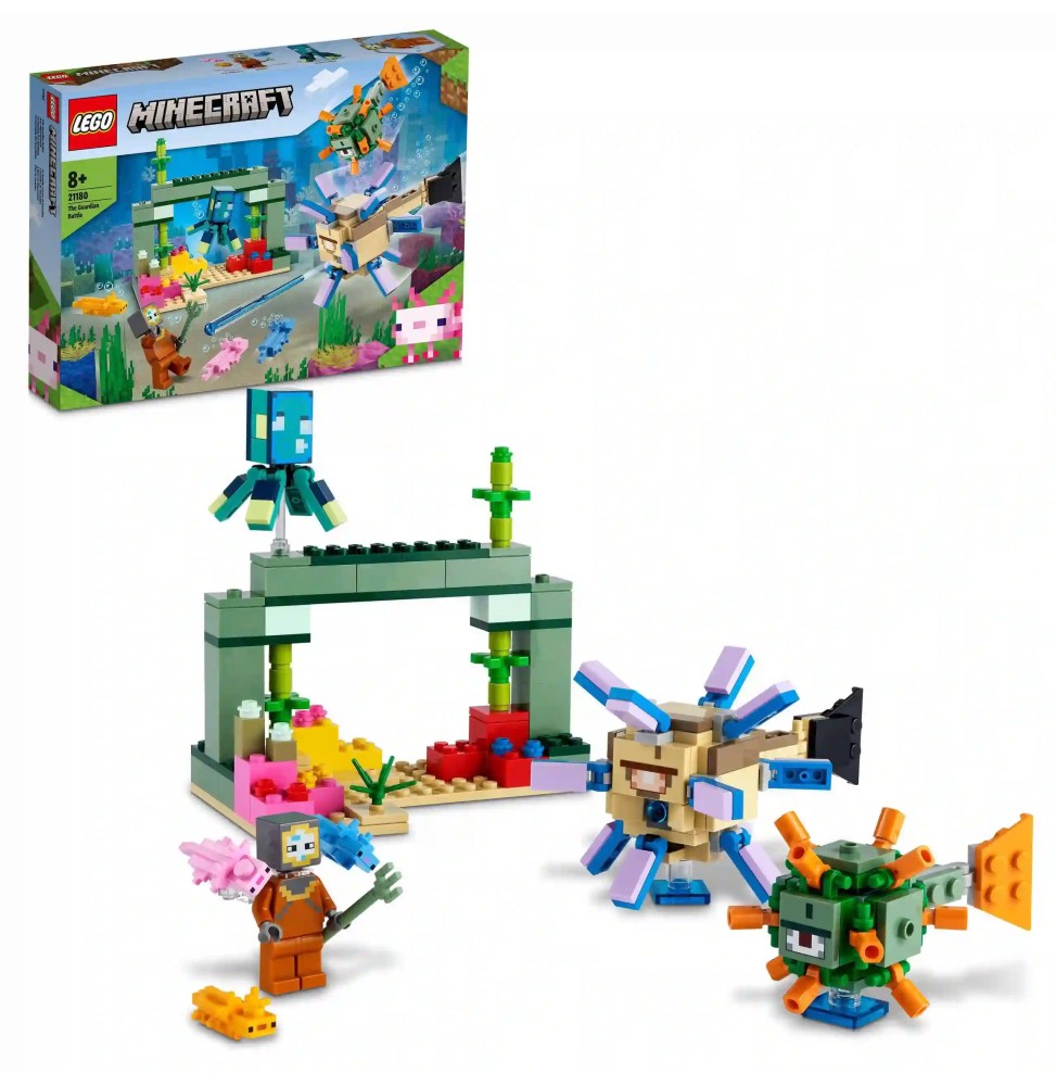 LEGO Minecraft Walka ze strażnikami 21180