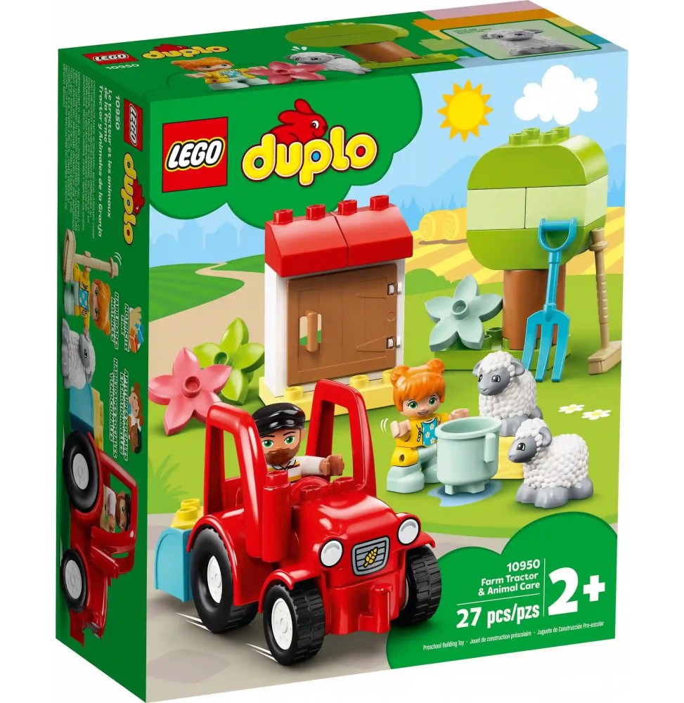 LEGO DUPLO tractor și animale 10950