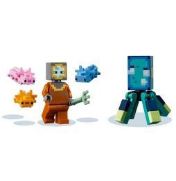 LEGO Minecraft Battle with Guardians 21180