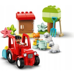 LEGO DUPLO tractor și animale 10950