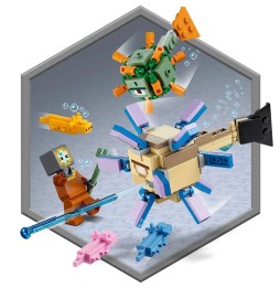 LEGO Minecraft Battle with Guardians 21180