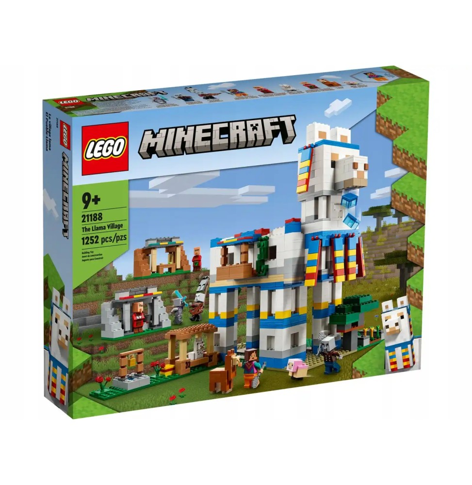 LEGO Minecraft 21188 Wioska lamy - uszkodzone opakowanie LEGO Minecraft 21188 Wioska lamy - uszkodzone opakowanie
