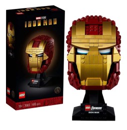 Cască Iron Man LEGO Marvel 76165 cu catalog 2025