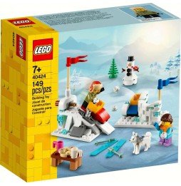 LEGO 40424 Distracție cu bulgări de zăpadă